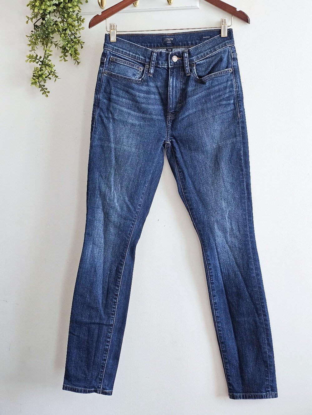 J.Crew Skinny Flex Jeans Women’s 29 Blue Stretch Denim Re-Imagined